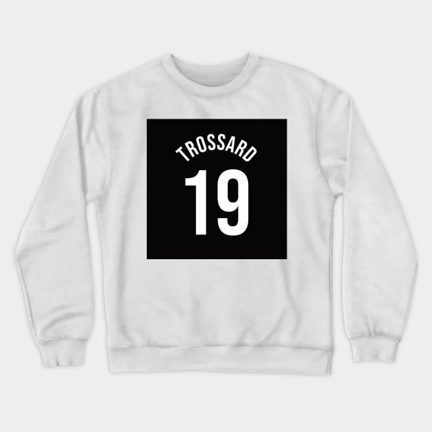 Leandro Trossard Away Kit - 2022/23 Season Crewneck Sweatshirt by GotchaFace